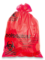 Biohazard bags with steam chemical indicator 80x100 cm